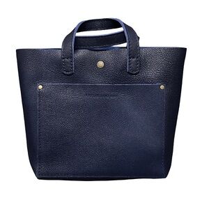 Portland Leather Cobalt Blue Mini Crossbody Tote